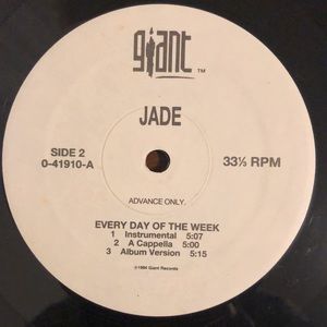 Jade Everyday Of The Week Vinyl Lp '94